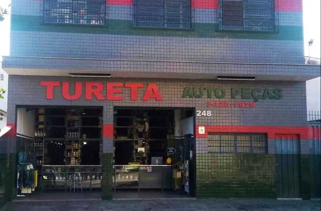 Fachada da loja Tureta Auto Peças em Piracicaba